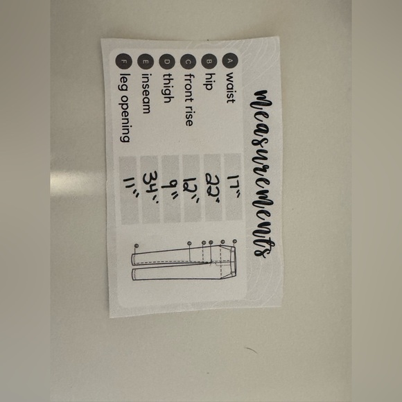 (3 For $20) Garage Flare Pants - Size XL - Picture 5 of 5